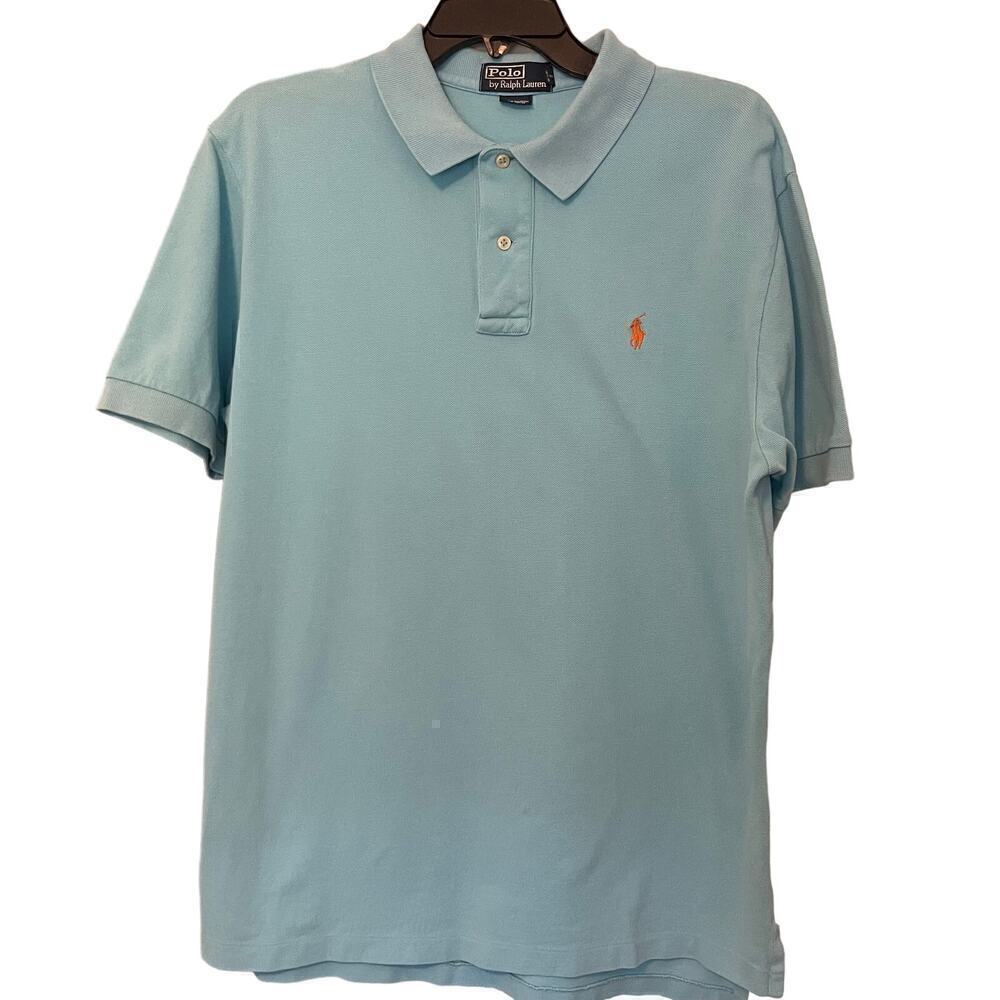 Ralph Lauren Men's Cotton Polo Shirt Size Large